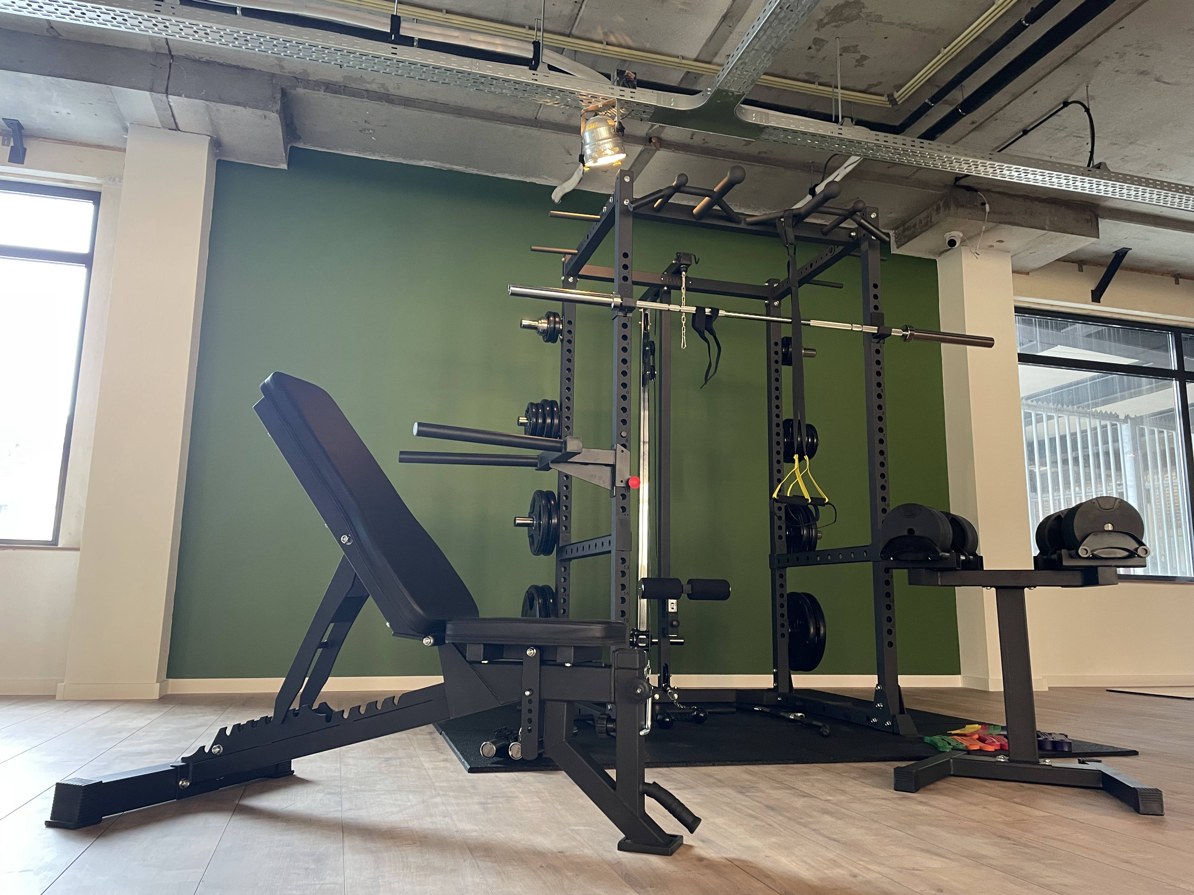 Home gym weight lifting deals machines & racks