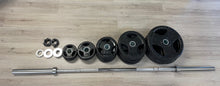 Afbeelding in Gallery-weergave laden, 20kg Olympische Barbell + 158kg Trip-grip Halterschijven (50mm)
